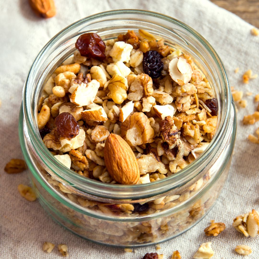 jar with nuts