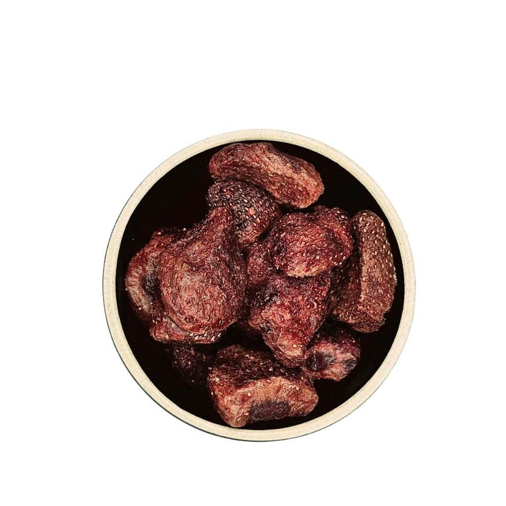 Strawberry dried 0% sugar