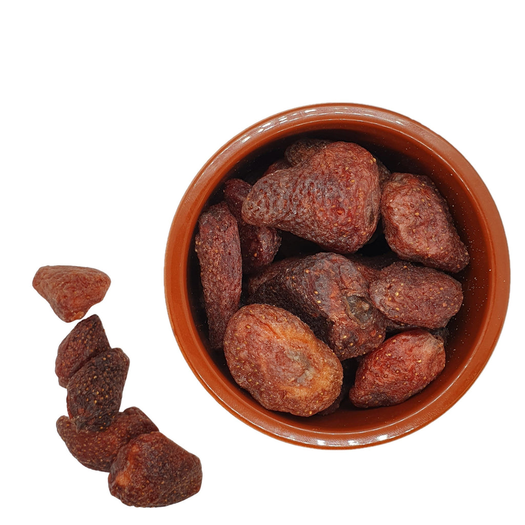 Strawberry dried 0% sugar