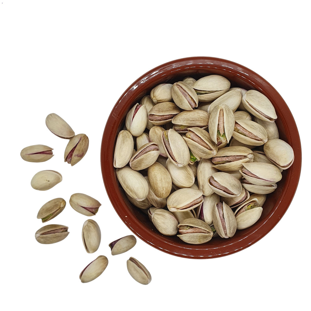 Raw Greek pistachios of the new harvest 2022